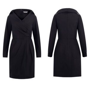 MAX MARA SQUAW GATHERED COTTON POPLIN SHIRT DRESS